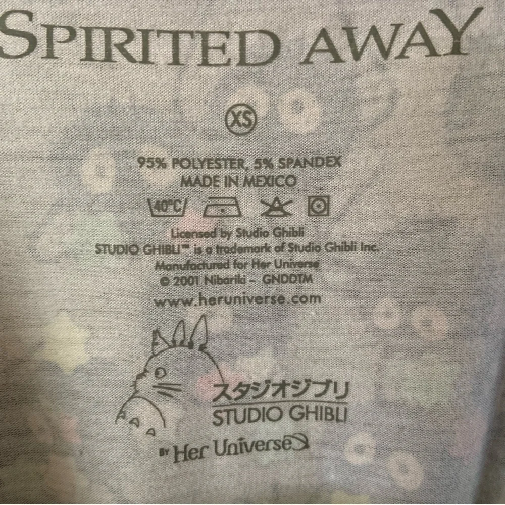 Studio Ghibli Her Universe Spirited Away Soot Sprite Fit&Flare Dress, size XS - Picture 5 of 6